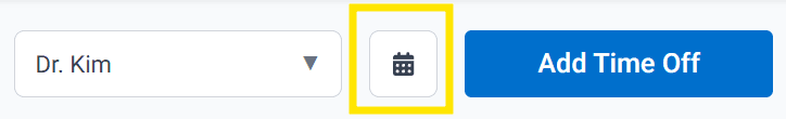 Connect to calendar button