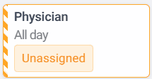 Unassigned draft shift